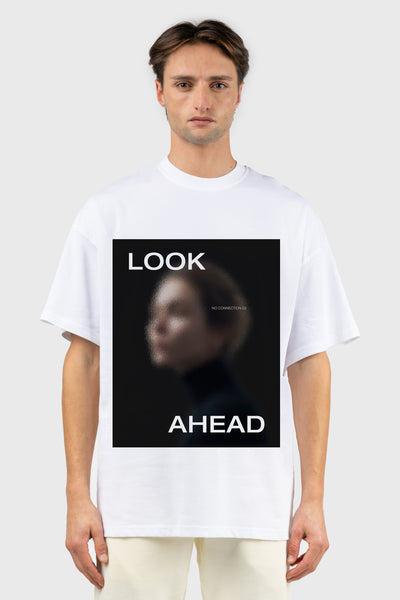 DISTORTED IN LIGHT Super Oversized T-shirt