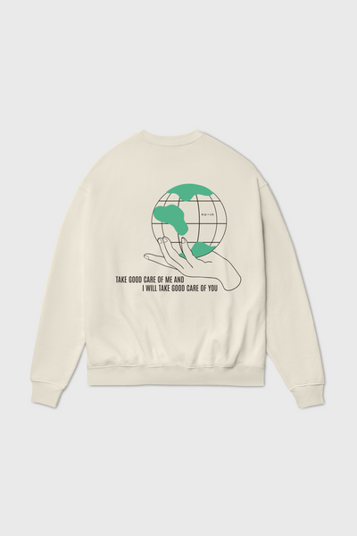 Earth Friend Super Oversized Sweatshirt