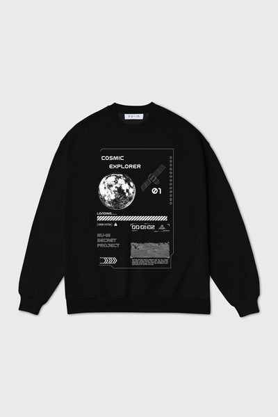 Cosmic Explorer Super Oversized Sweatshirt