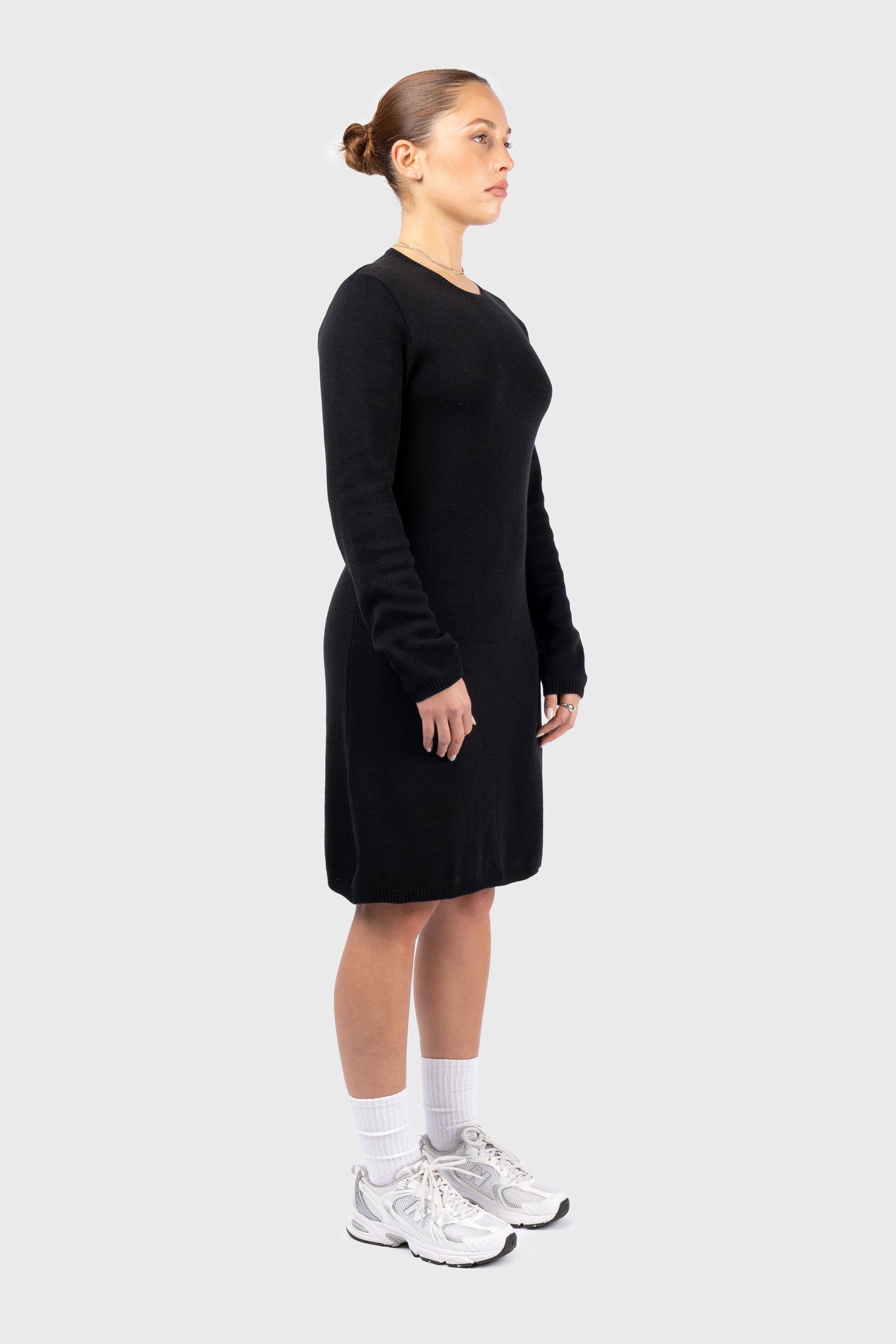 Long Sleeve Knit Mini Dress