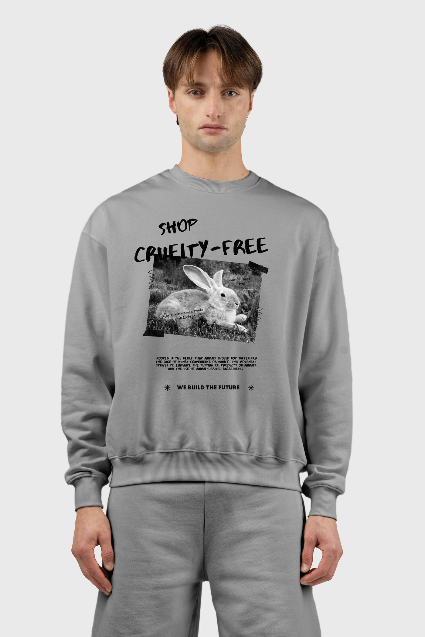 Cruelty Free Super Oversized Sweatshirt