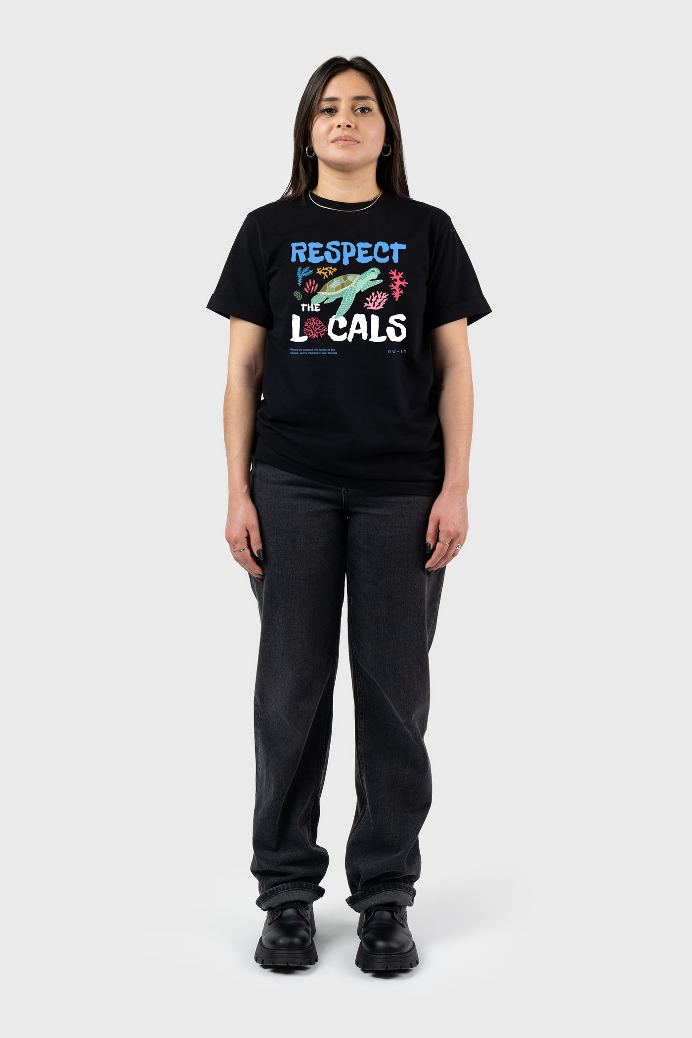 World Oceans Day Roll-up Sleeves T-shirt