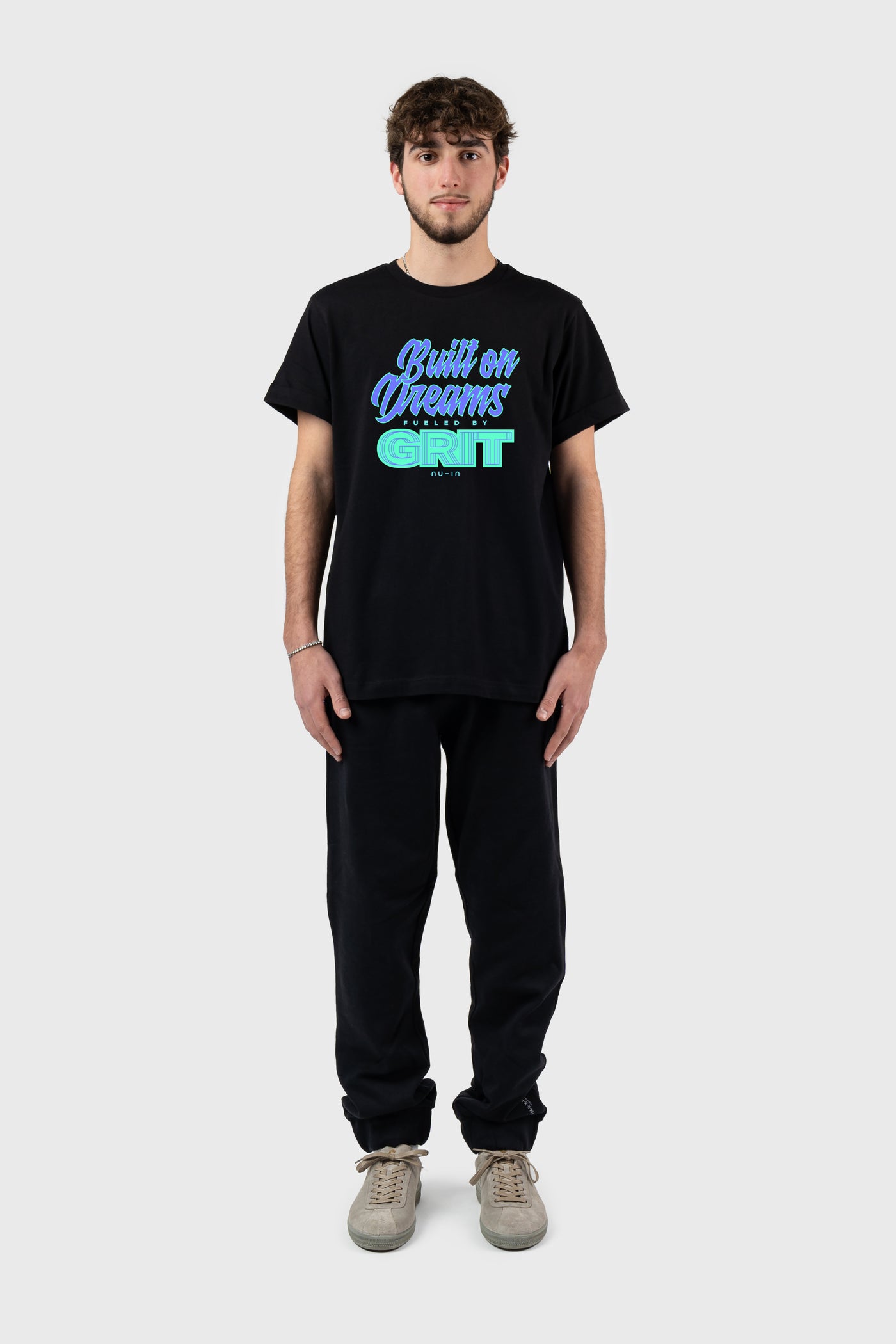 Built on Dreams Roll-Up Sleeves T-shirt