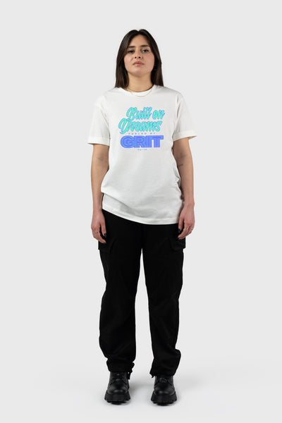 Built on Dreams Roll-up Sleeves T-shirt