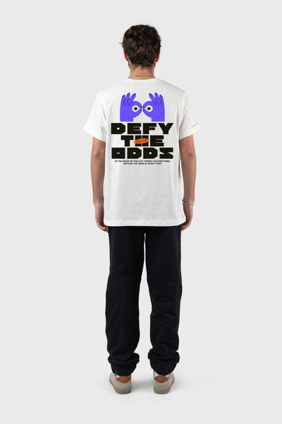 Defy the odds Roll-up Sleeves T-shirt