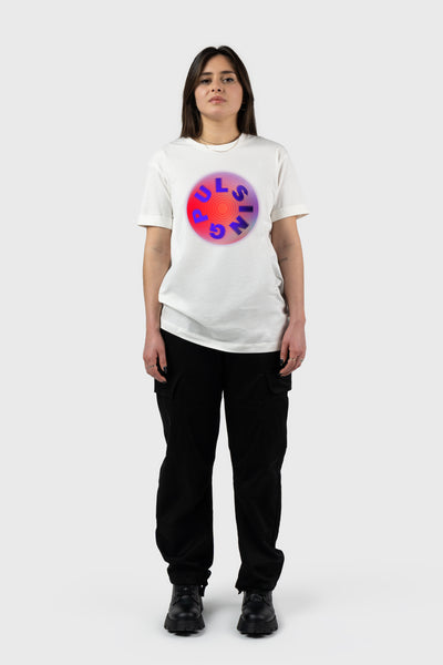 Inner Pulsing Roll-up Sleeves T-shirt