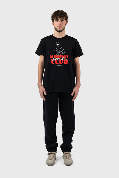 Monday Survival Club Roll-Up Sleeves T-shirt