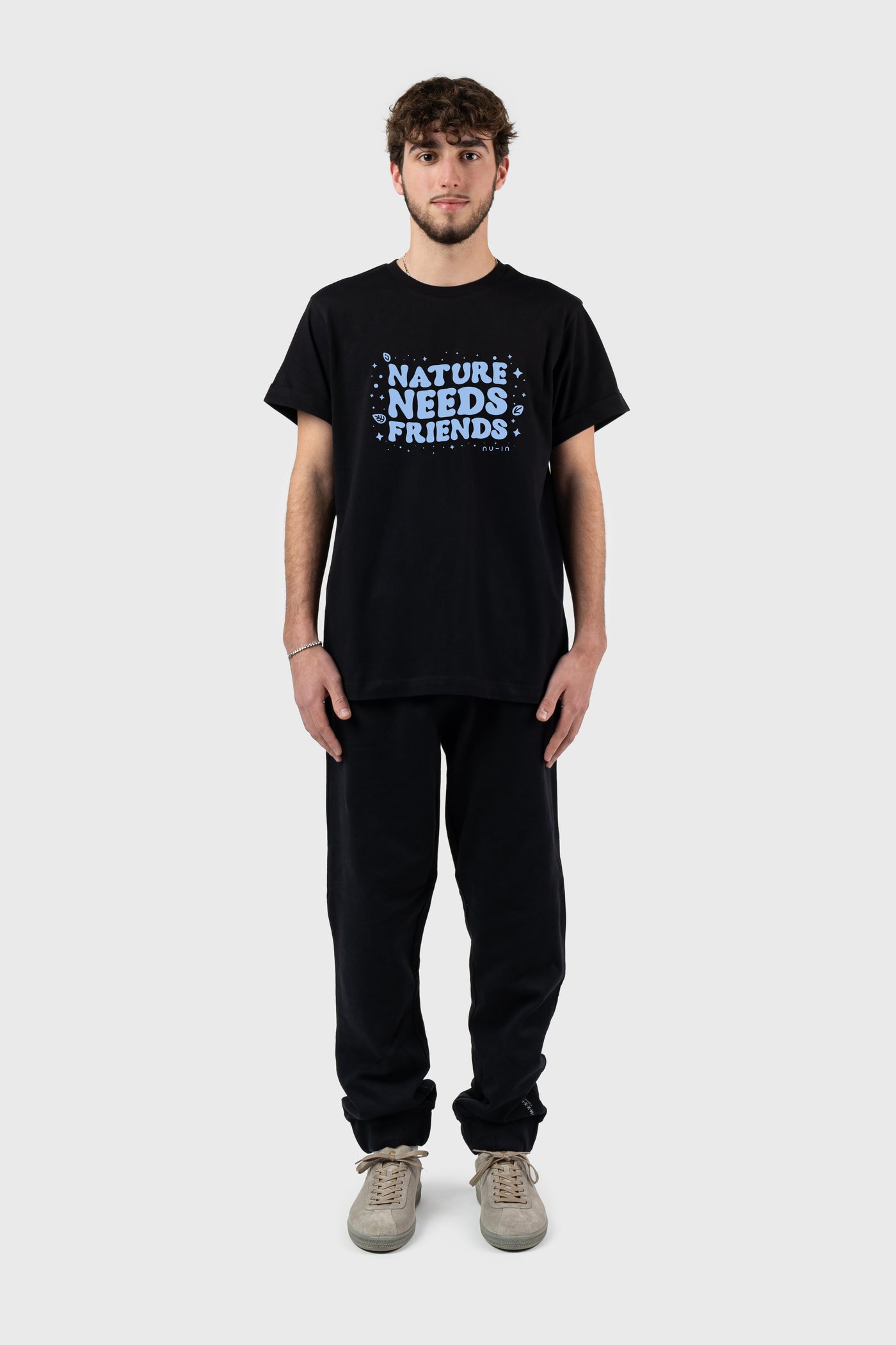 Nature Friends Roll-Up Sleeves T-shirt