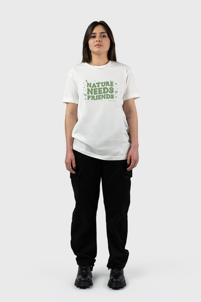 Nature Friends Roll-up Sleeves T-shirt