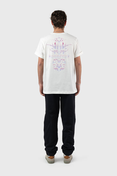 Oddity Blooms Roll-up Sleeves T-shirt