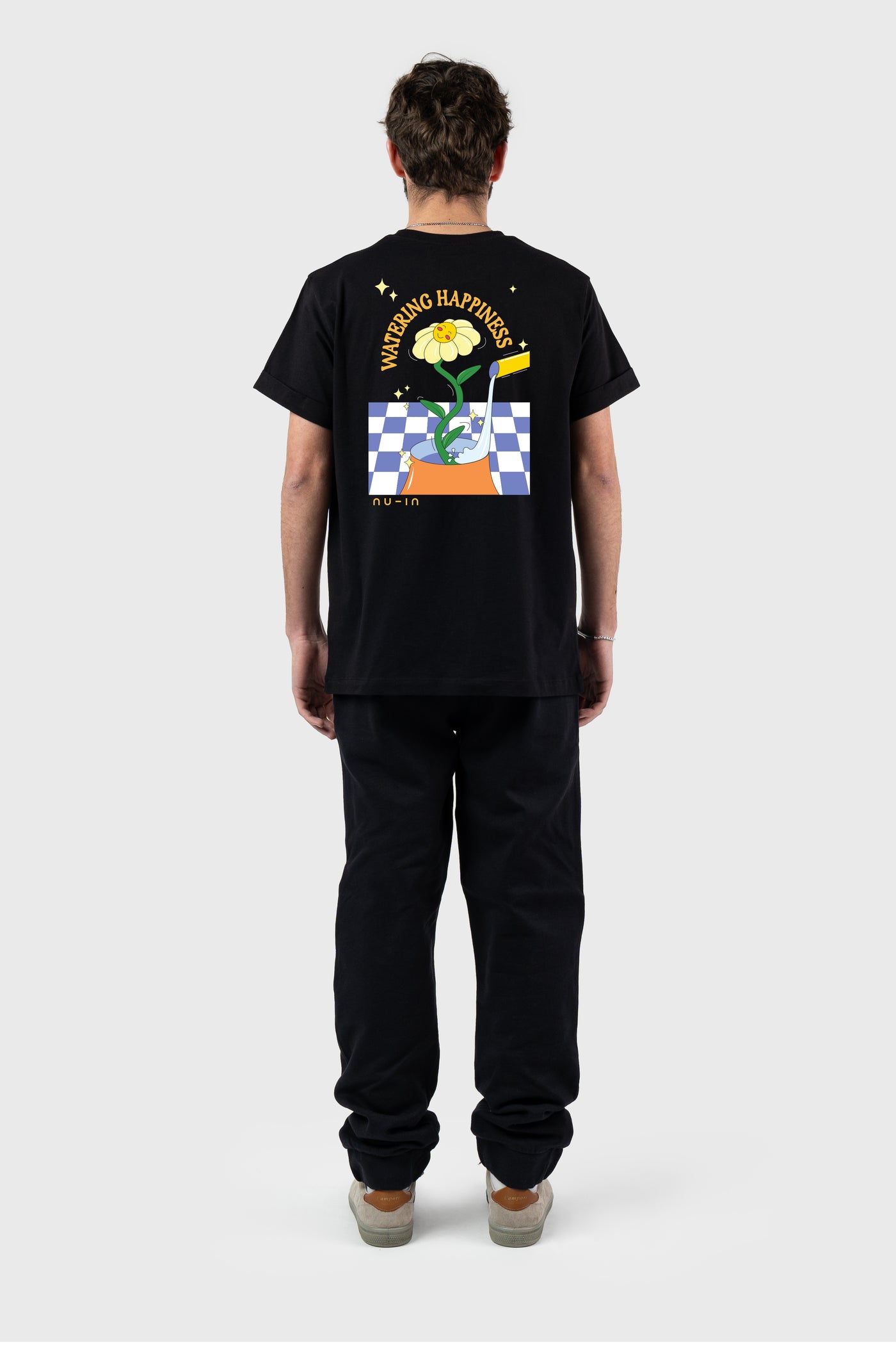 The Flowers of Joy Roll-Up Sleeves T-shirt