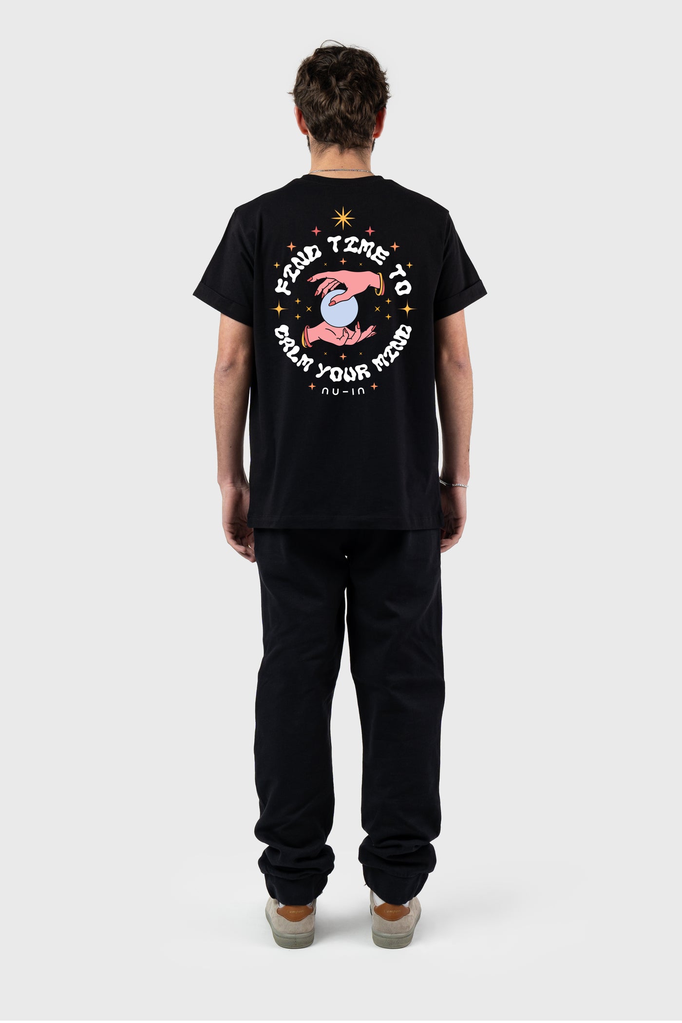 The Pause Within Roll-up Sleeves T-shirt