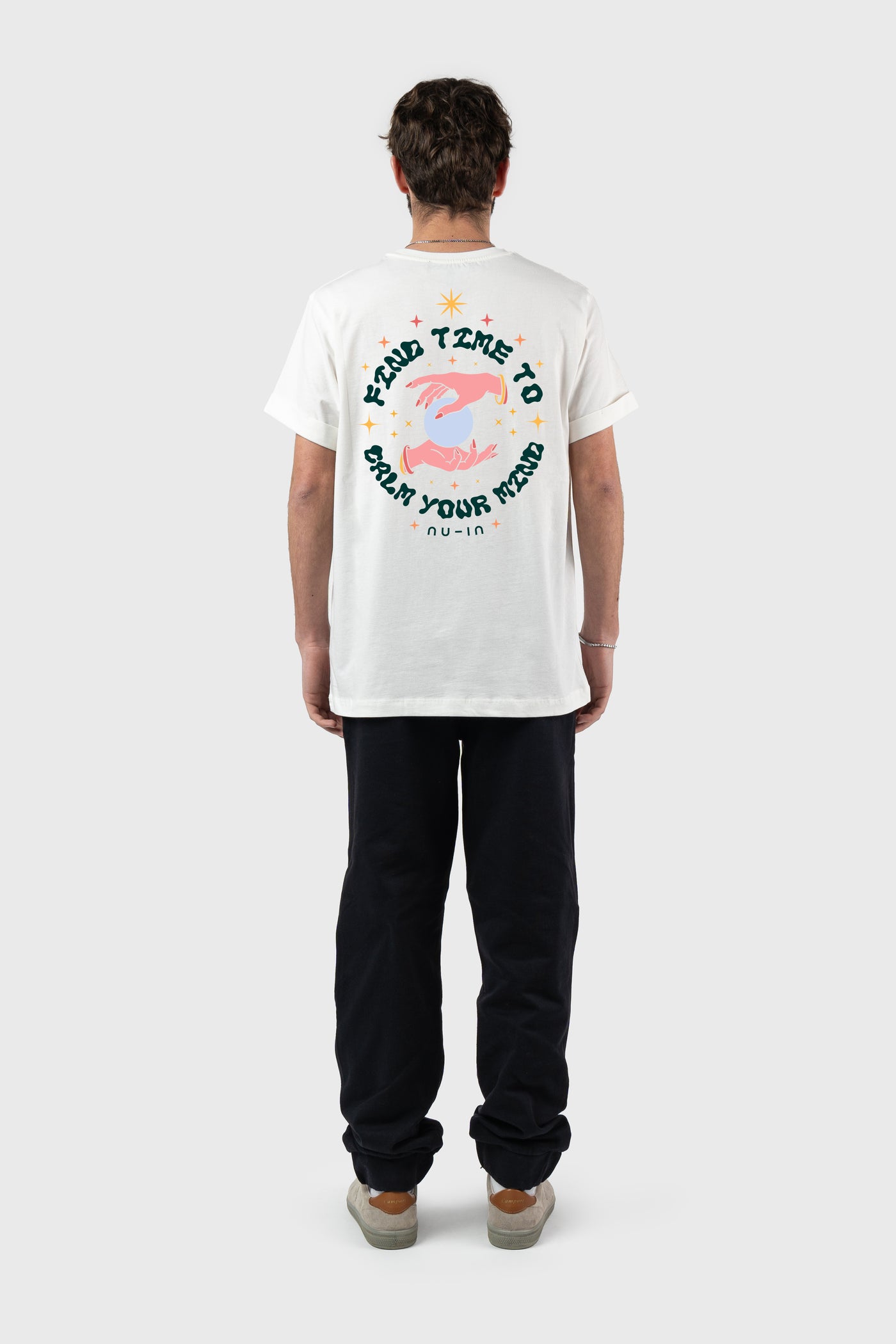 The Pause Within Roll-up Sleeves T-shirt