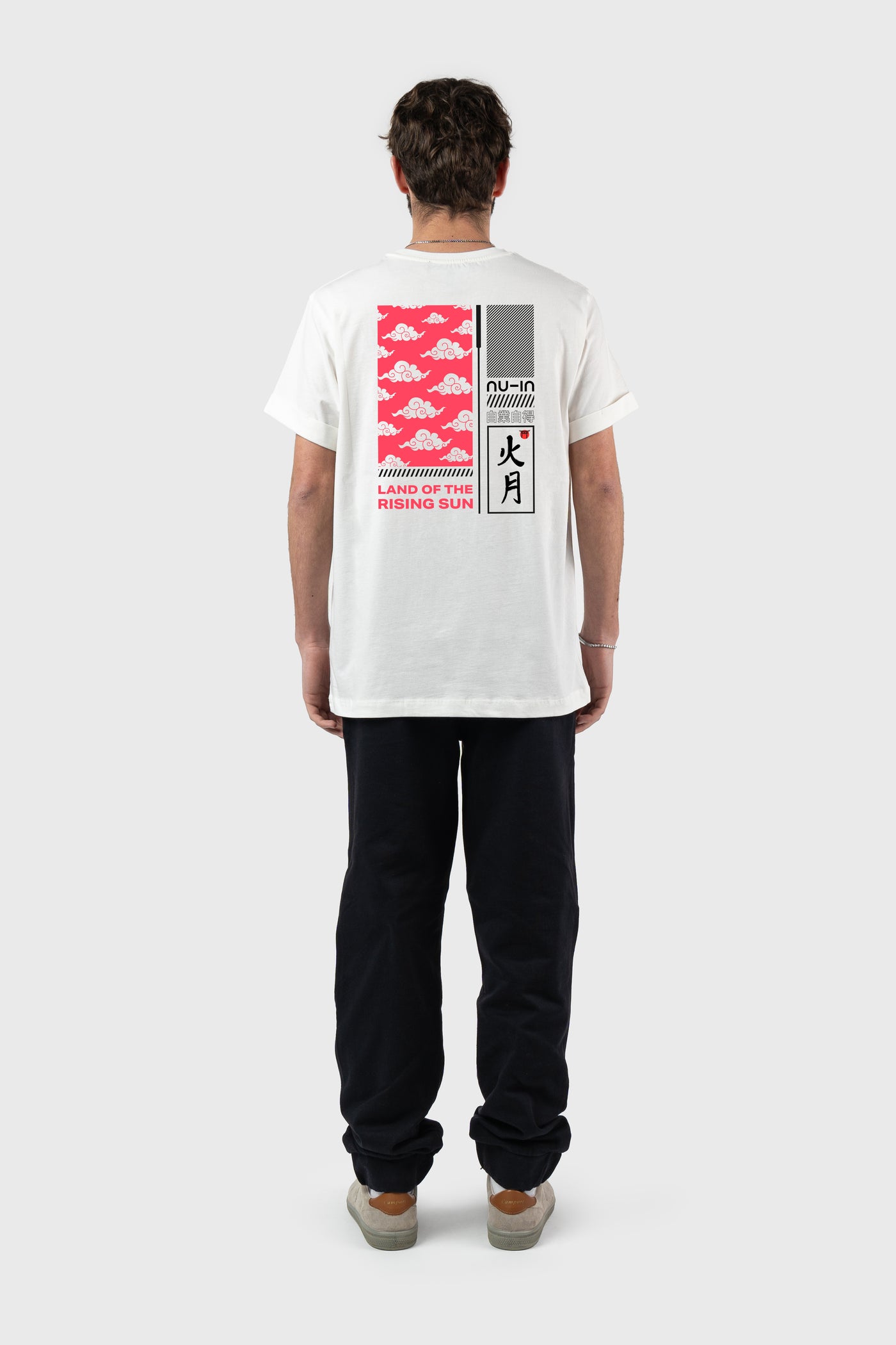 The Rising Sun Roll-up Sleeves T-shirt