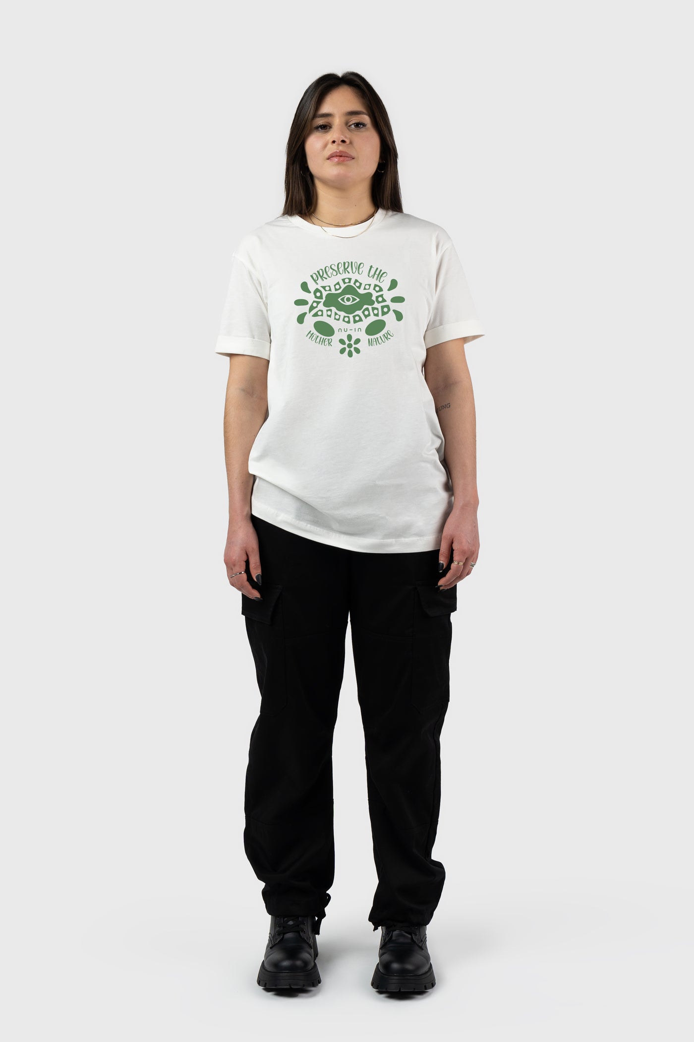 Cradle The Wild Roll-up Sleeves T-shirt