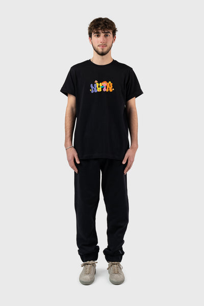 Forest Fractals Roll-Up Sleeves T-shirt