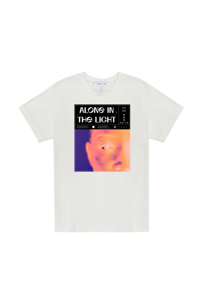 Alone in the light Roll-up Sleeves T-shirt