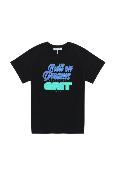 Built on Dreams Roll-Up Sleeves T-shirt