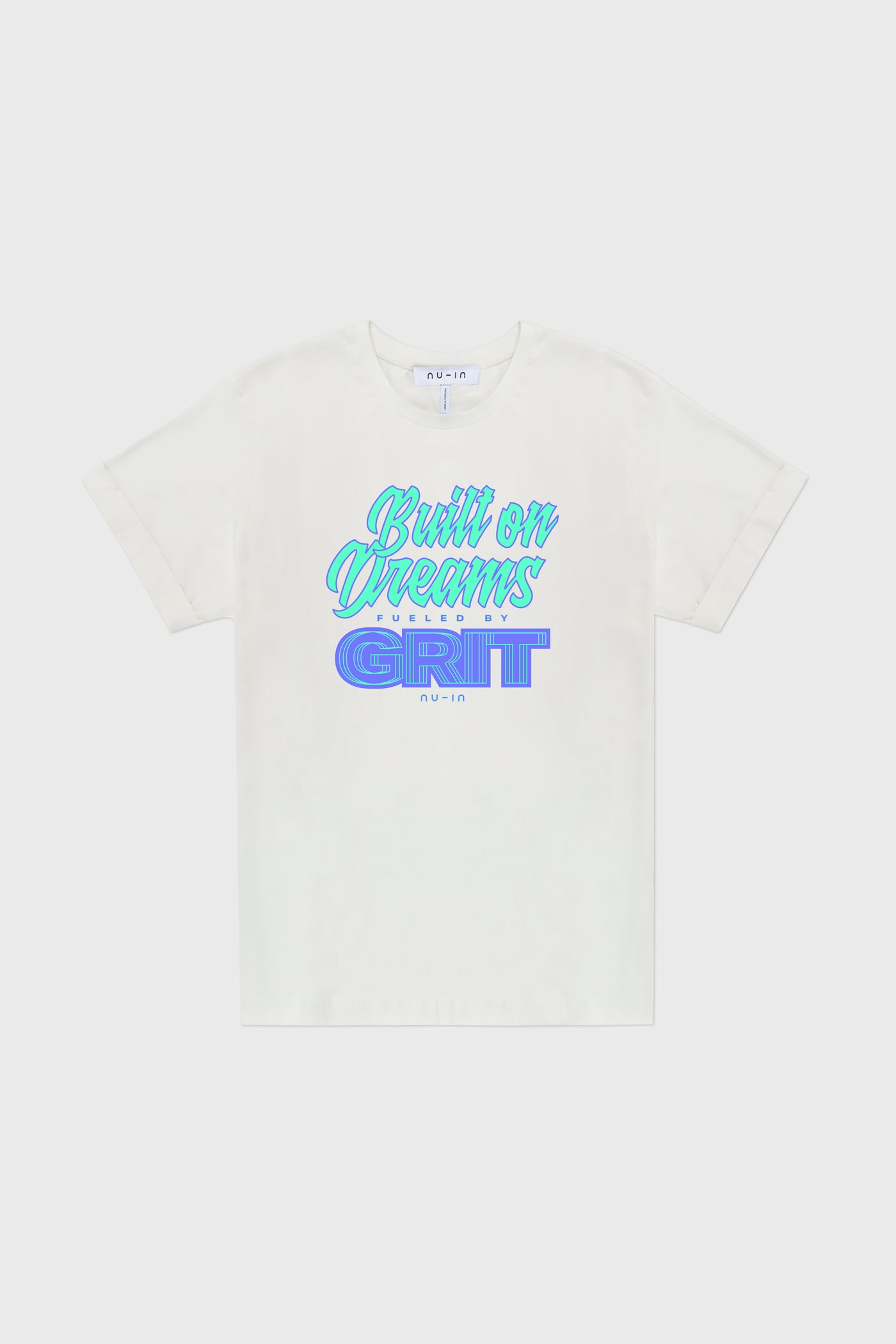 Built on Dreams Roll-up Sleeves T-shirt