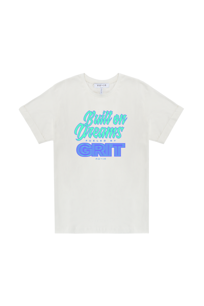 Built on Dreams Roll-up Sleeves T-shirt