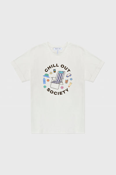 Chill Out Society Roll-up Sleeves T-shirt