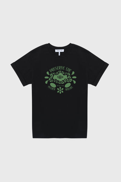 Cradle The Wild Roll-Up Sleeves T-shirt