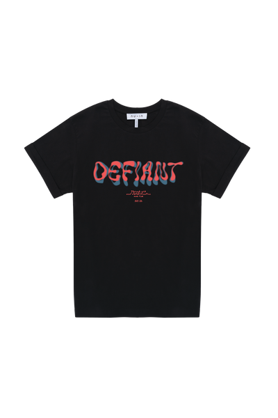 Defiant Determination Roll-Up Sleeves T-shirt
