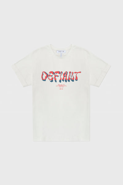 Defiant Determination Roll-up Sleeves T-shirt