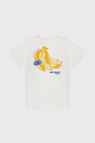 Fruit Market Roll-up Sleeves T-shirt