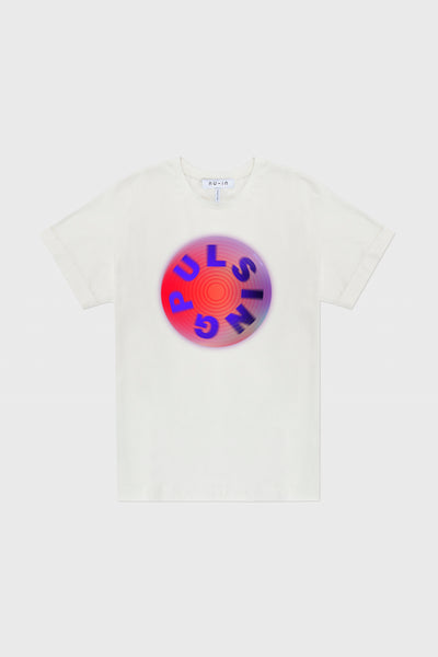 Inner Pulsing Roll-up Sleeves T-shirt
