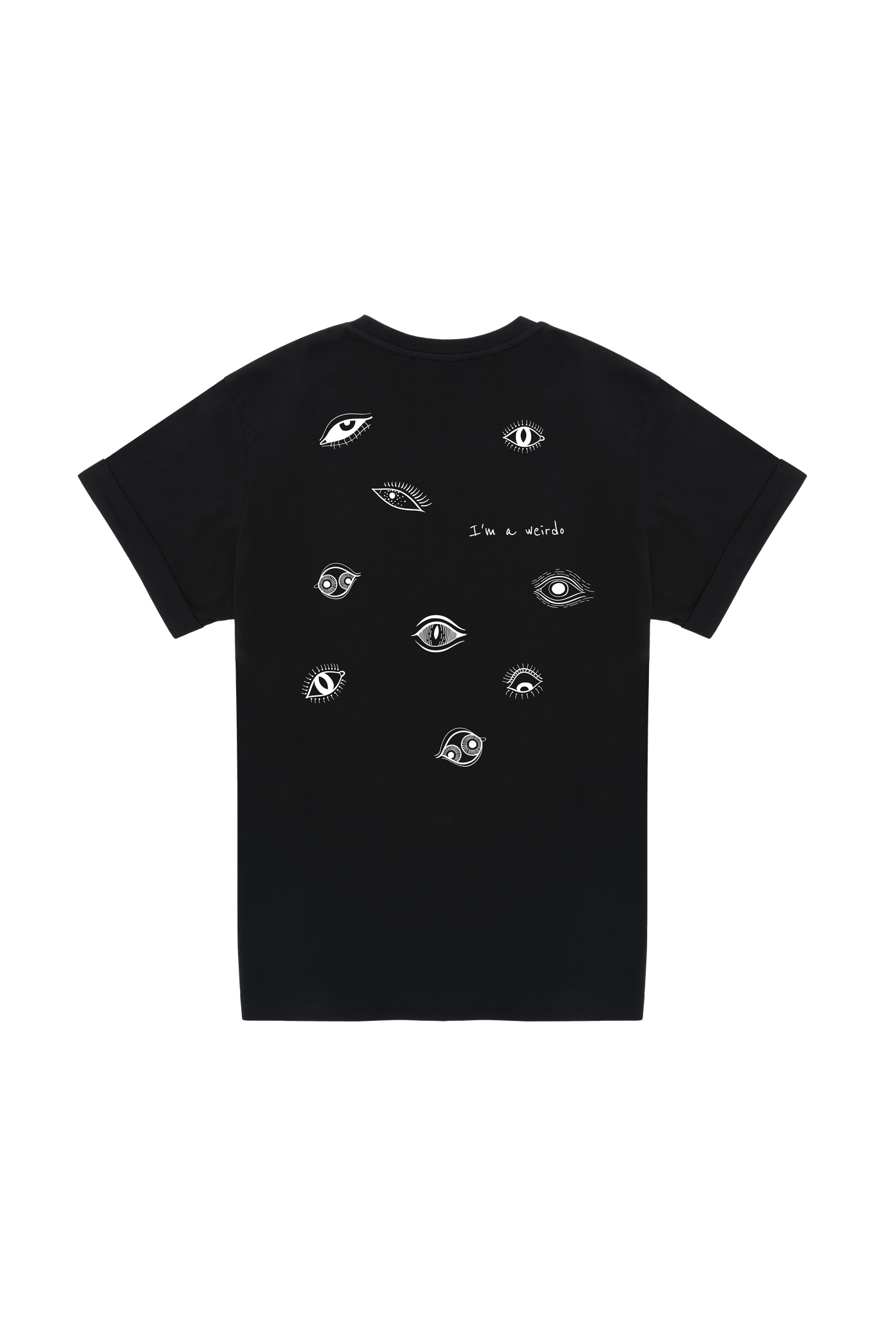 It's Weird Roll-Up Sleeves T-shirt