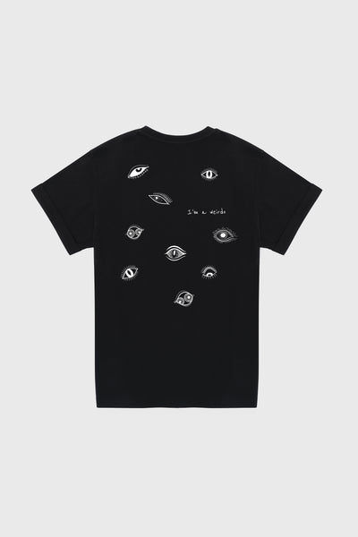 It's Weird Roll-Up Sleeves T-shirt