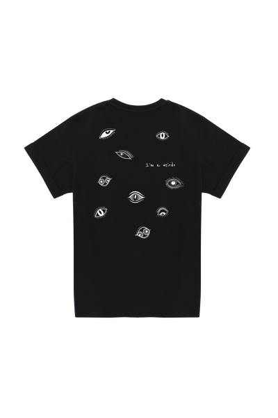 It's Weird Roll-Up Sleeves T-shirt
