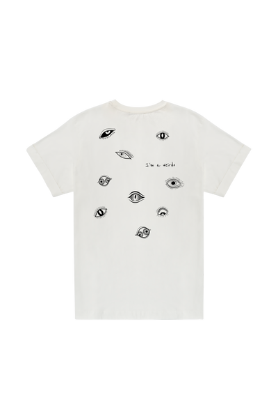 It's Weird Roll-up Sleeves T-shirt