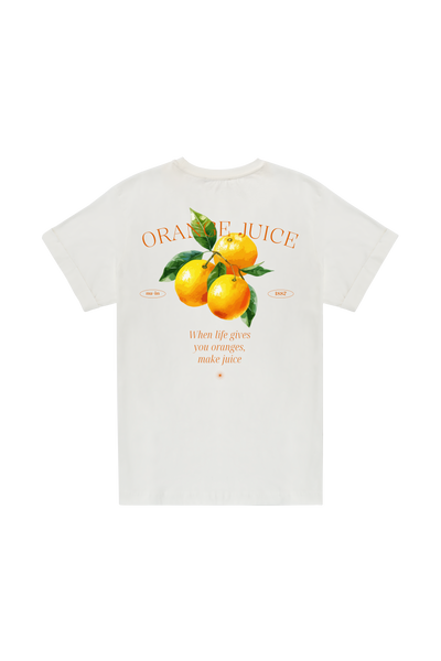 Juicy Vibes Roll-up Sleeves T-shirt