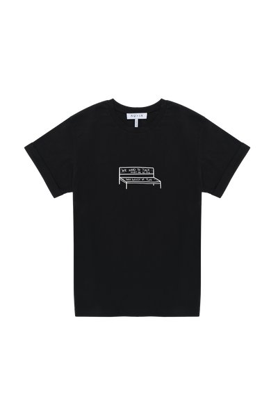 Meet Me At The Park Roll-Up Sleeves T-shirt
