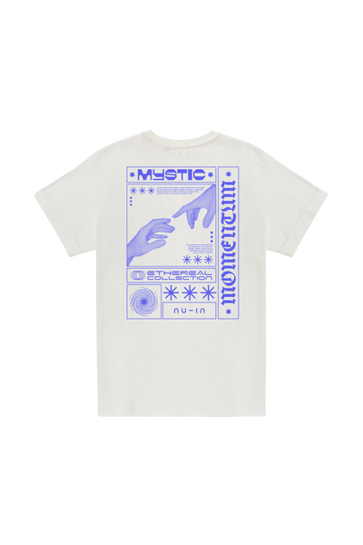 Mystic Momentum  Roll-up Sleeves T-shirt