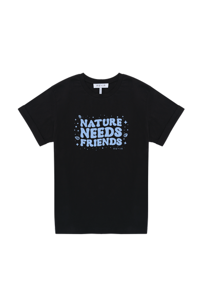 Nature Friends Roll-Up Sleeves T-shirt