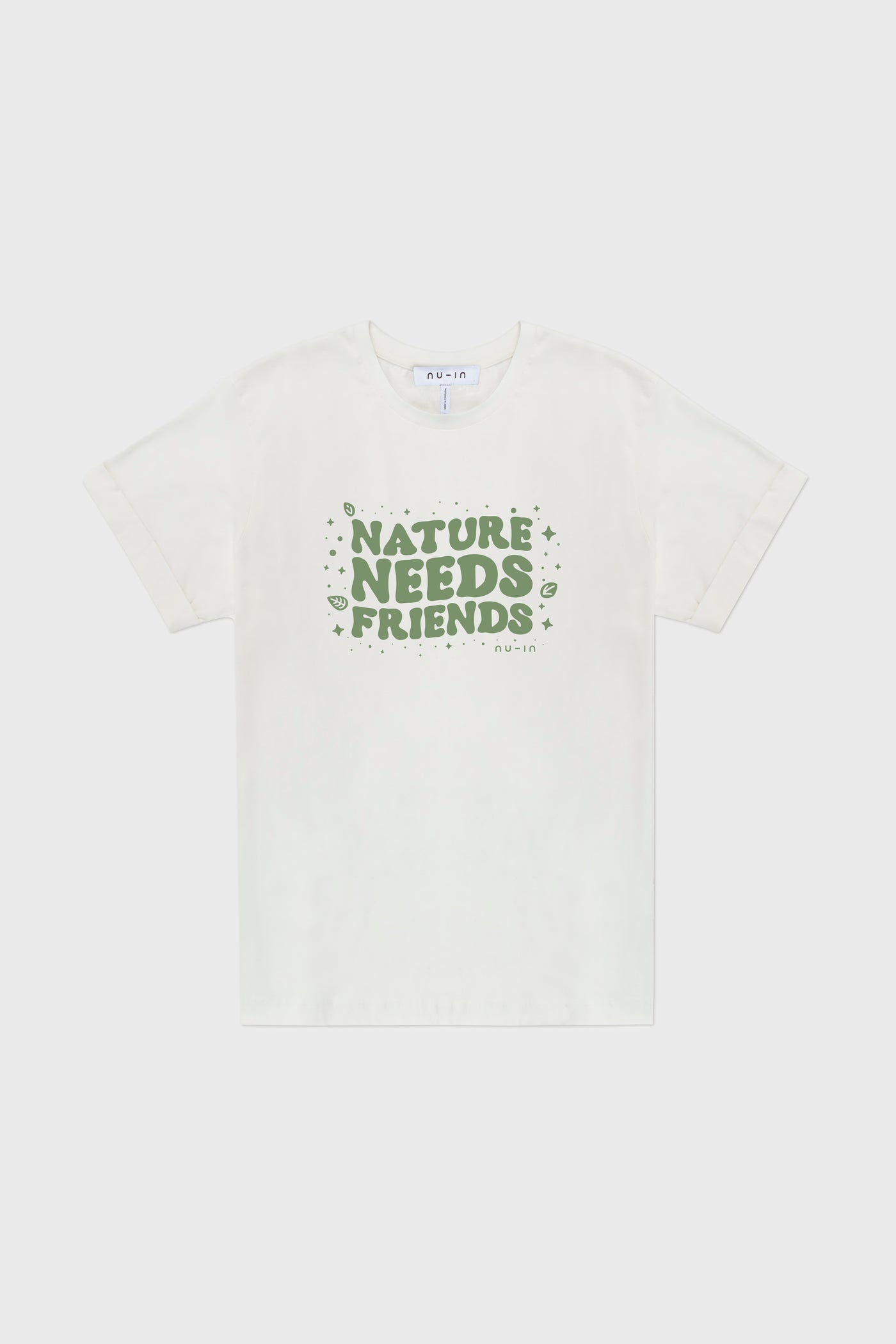 Nature Friends Roll-up Sleeves T-shirt