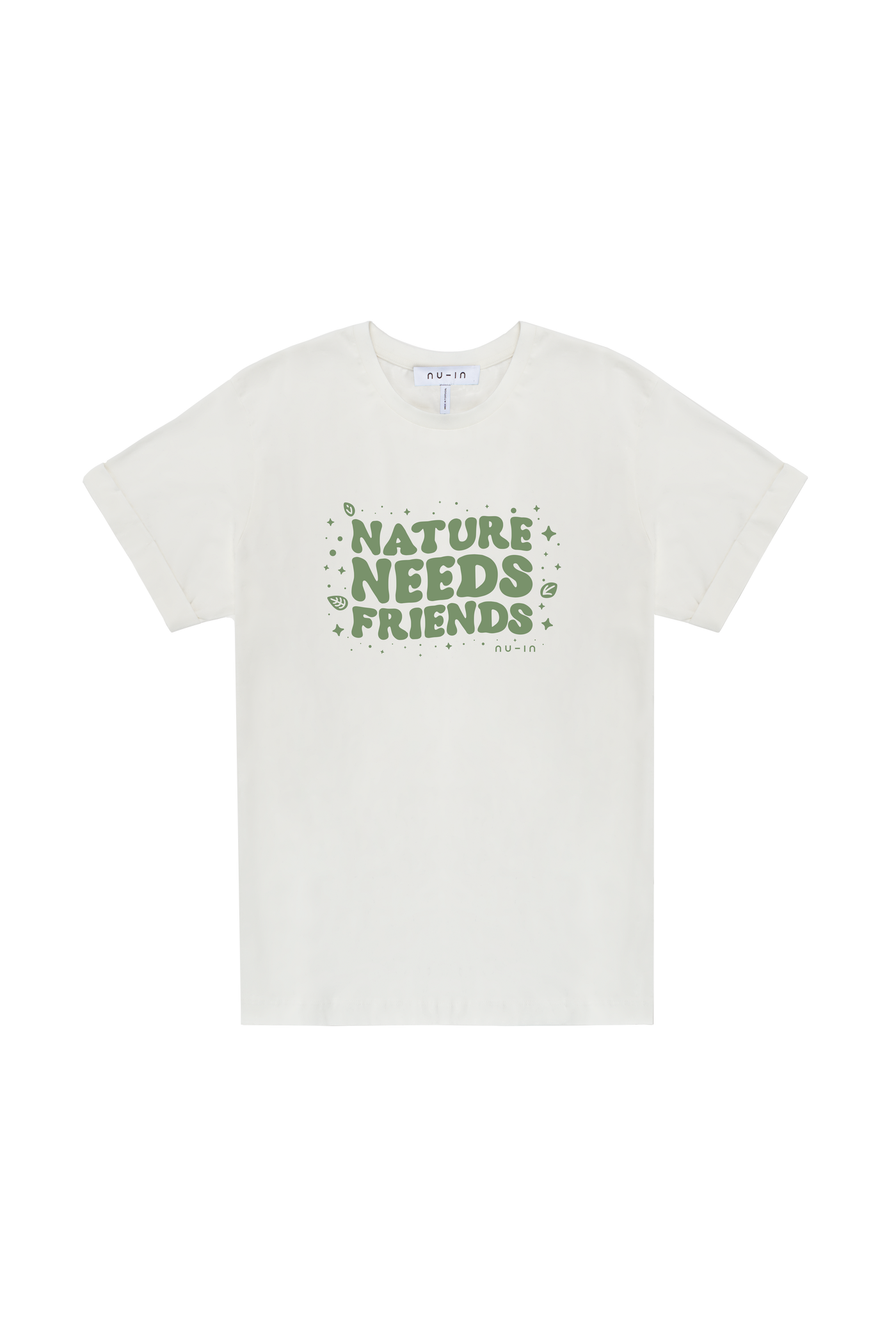 Nature Friends Roll-up Sleeves T-shirt