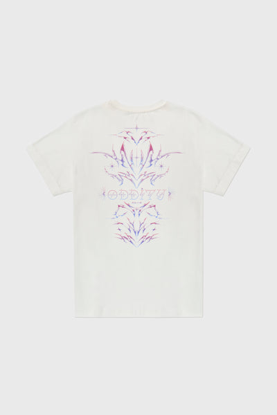 Oddity Blooms Roll-up Sleeves T-shirt
