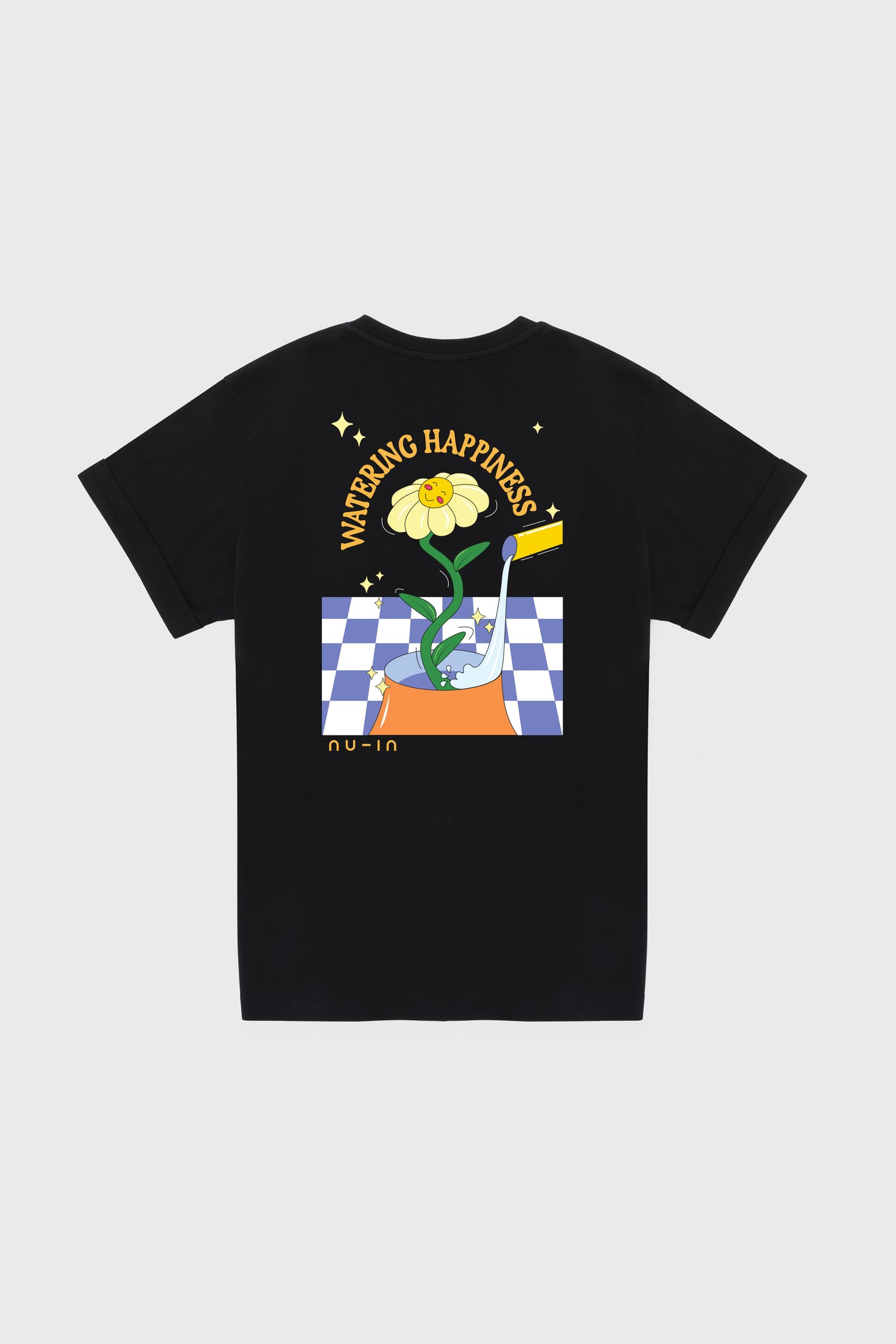The Flowers of Joy Roll-Up Sleeves T-shirt
