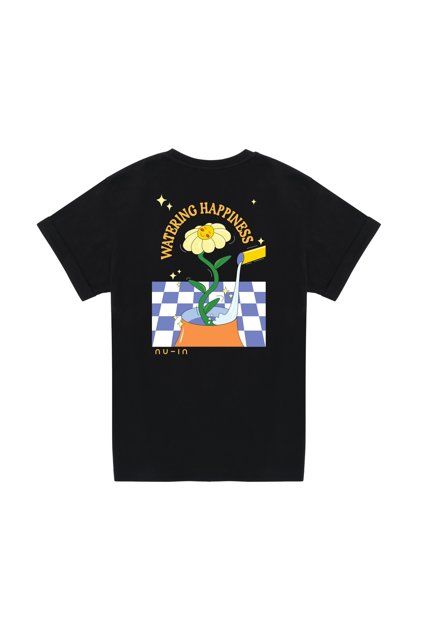 The Flowers of Joy Roll-Up Sleeves T-shirt