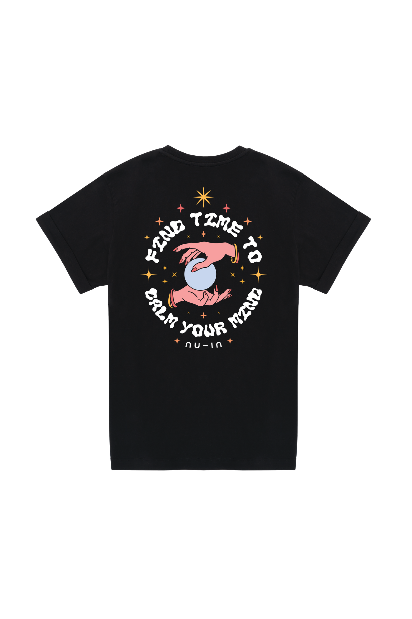 The Pause Within Roll-up Sleeves T-shirt