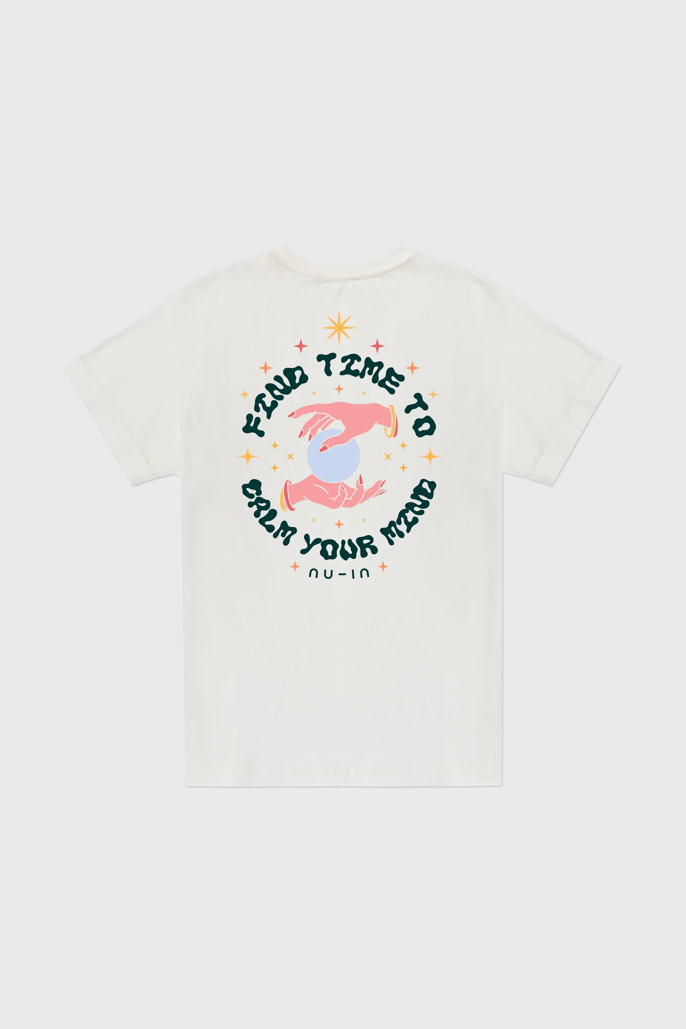 The Pause Within Roll-up Sleeves T-shirt