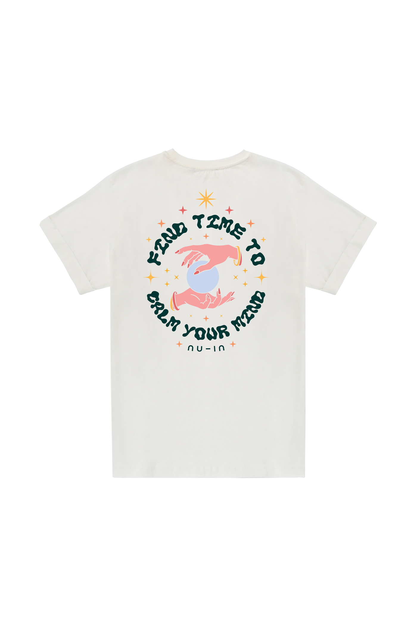 The Pause Within Roll-up Sleeves T-shirt