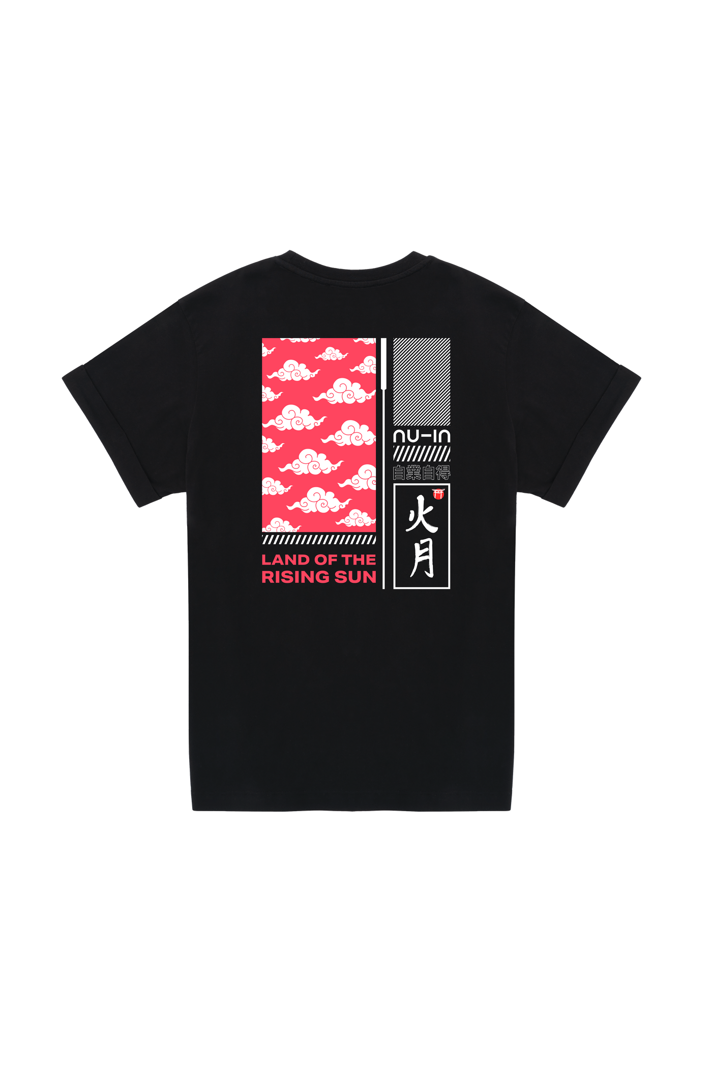 The Rising Sun Roll-Up Sleeves T-shirt