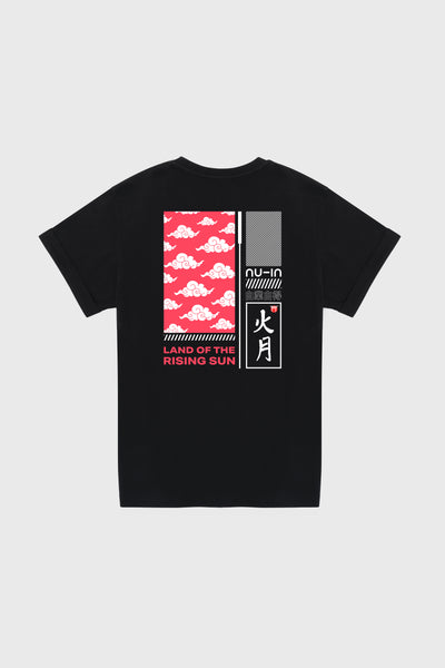 The Rising Sun Roll-Up Sleeves T-shirt