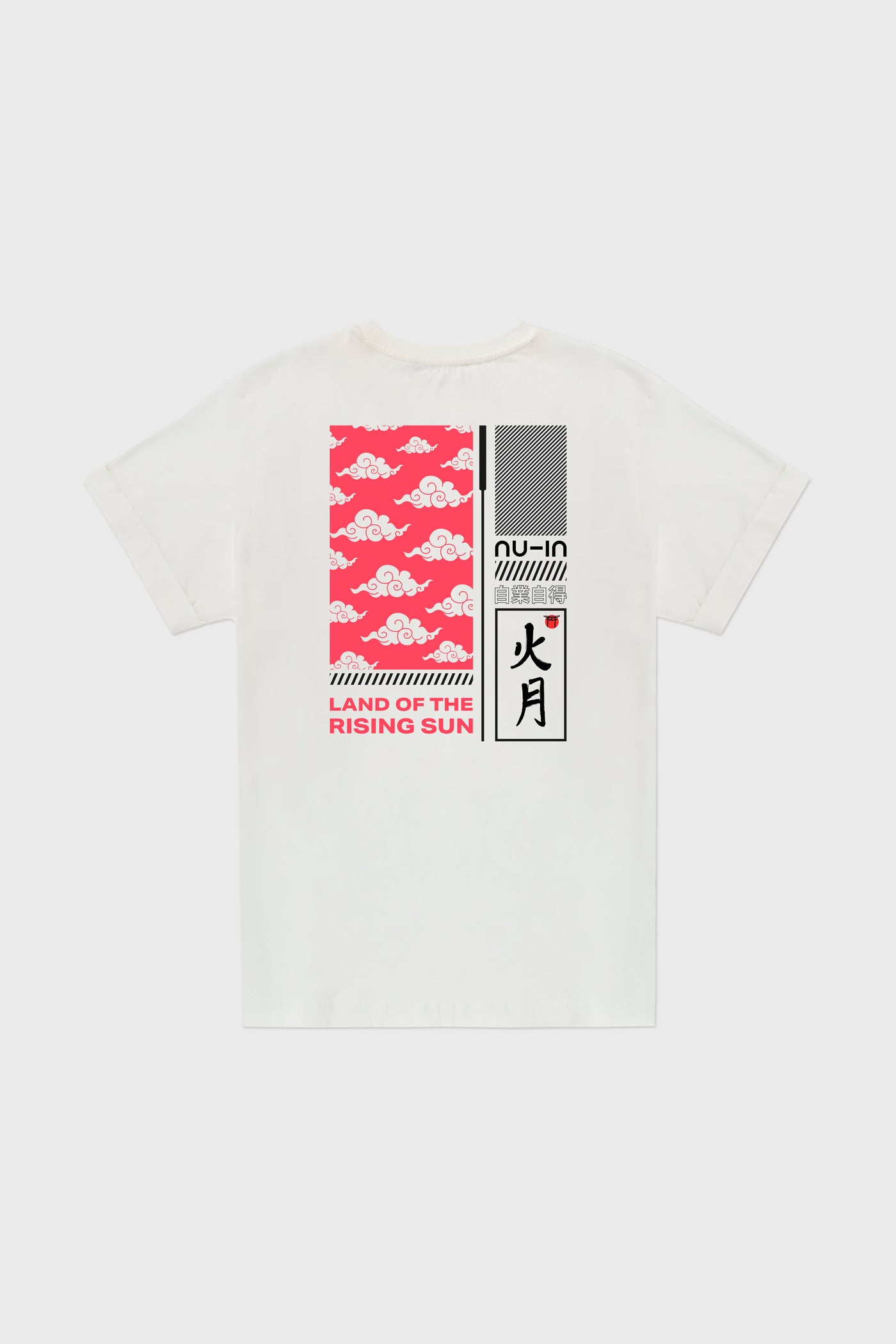 The Rising Sun Roll-up Sleeves T-shirt