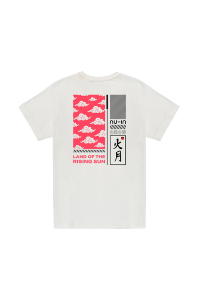 The Rising Sun Roll-up Sleeves T-shirt